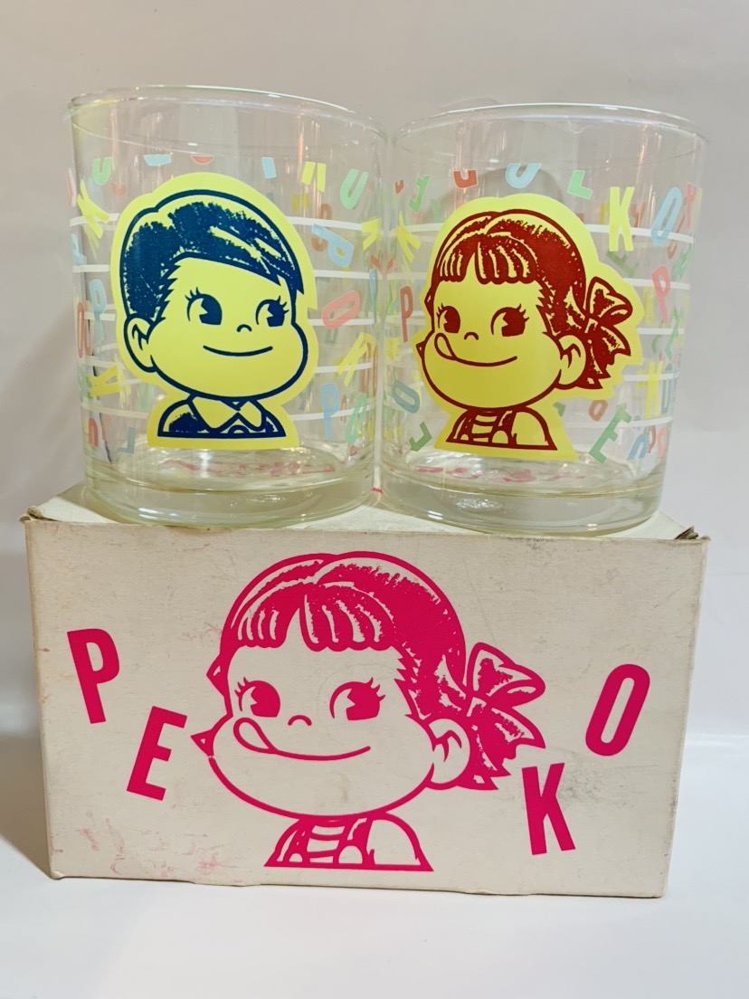 80's Peko Poko 迷你玻璃杯 (B)