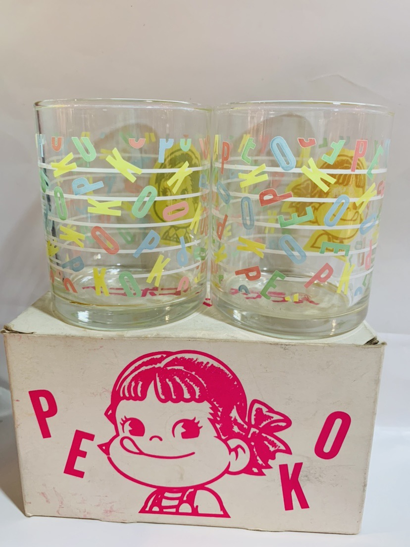 80's Peko Poko 迷你玻璃杯 (B)
