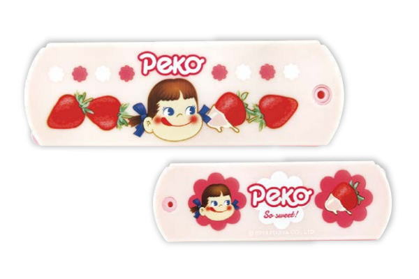 2020 Peko 折合梳連鏡-粉紅