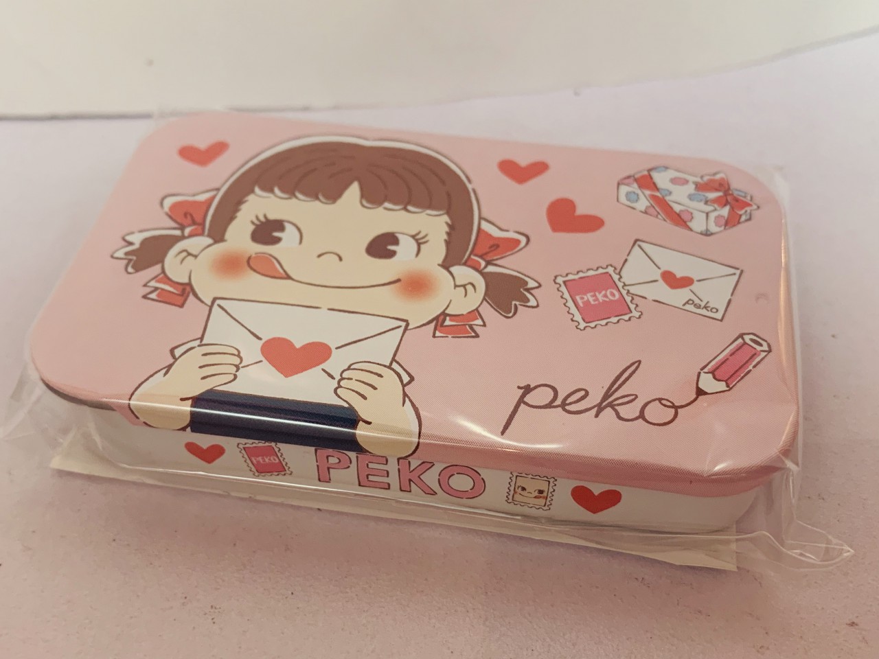 2020 Peko mini 滑動鐵盒 (A)