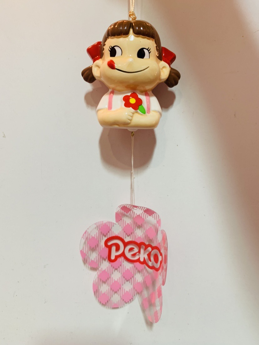01 Peko 陶器風鈴-粉紅