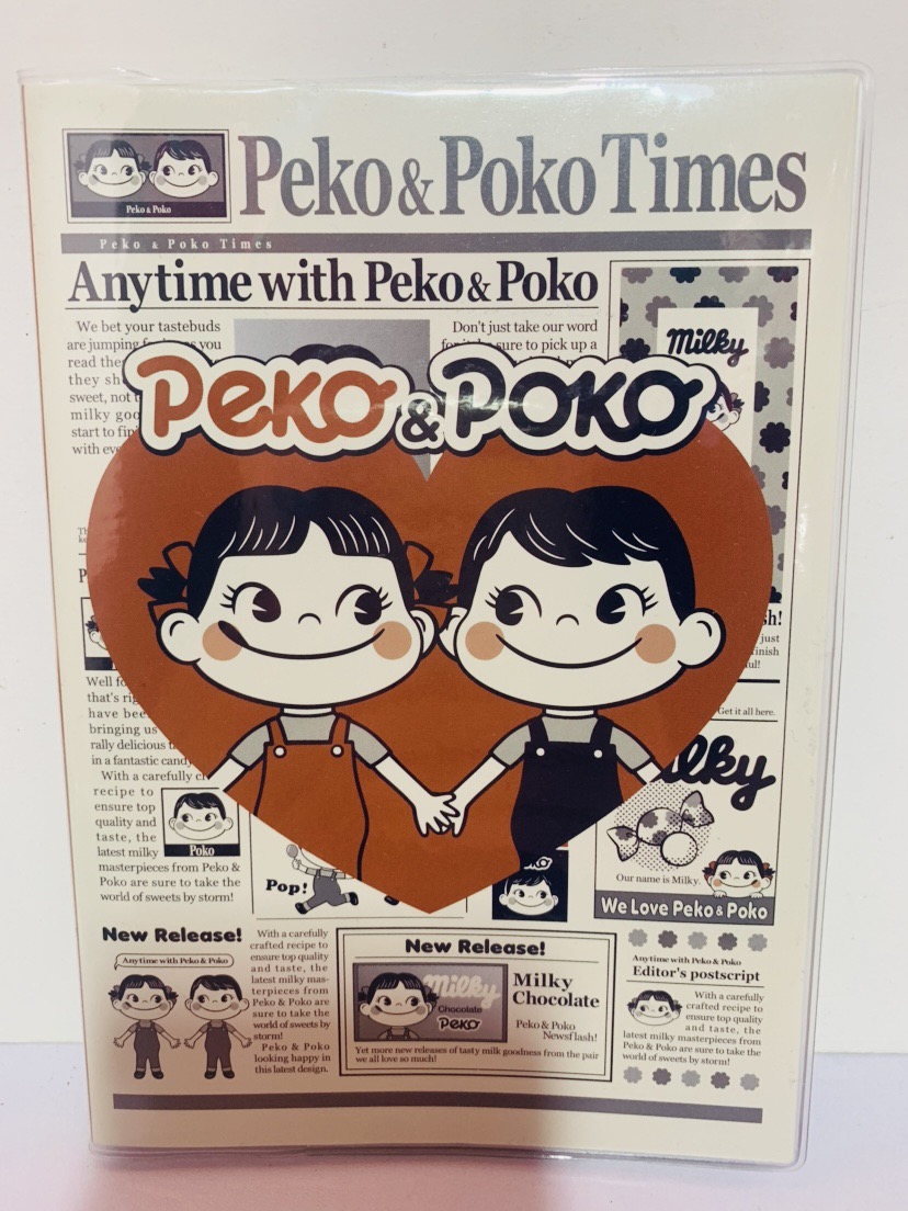 2018 Peko 手帳 Milky糖紙-(月間) (2017.9-2018.12)