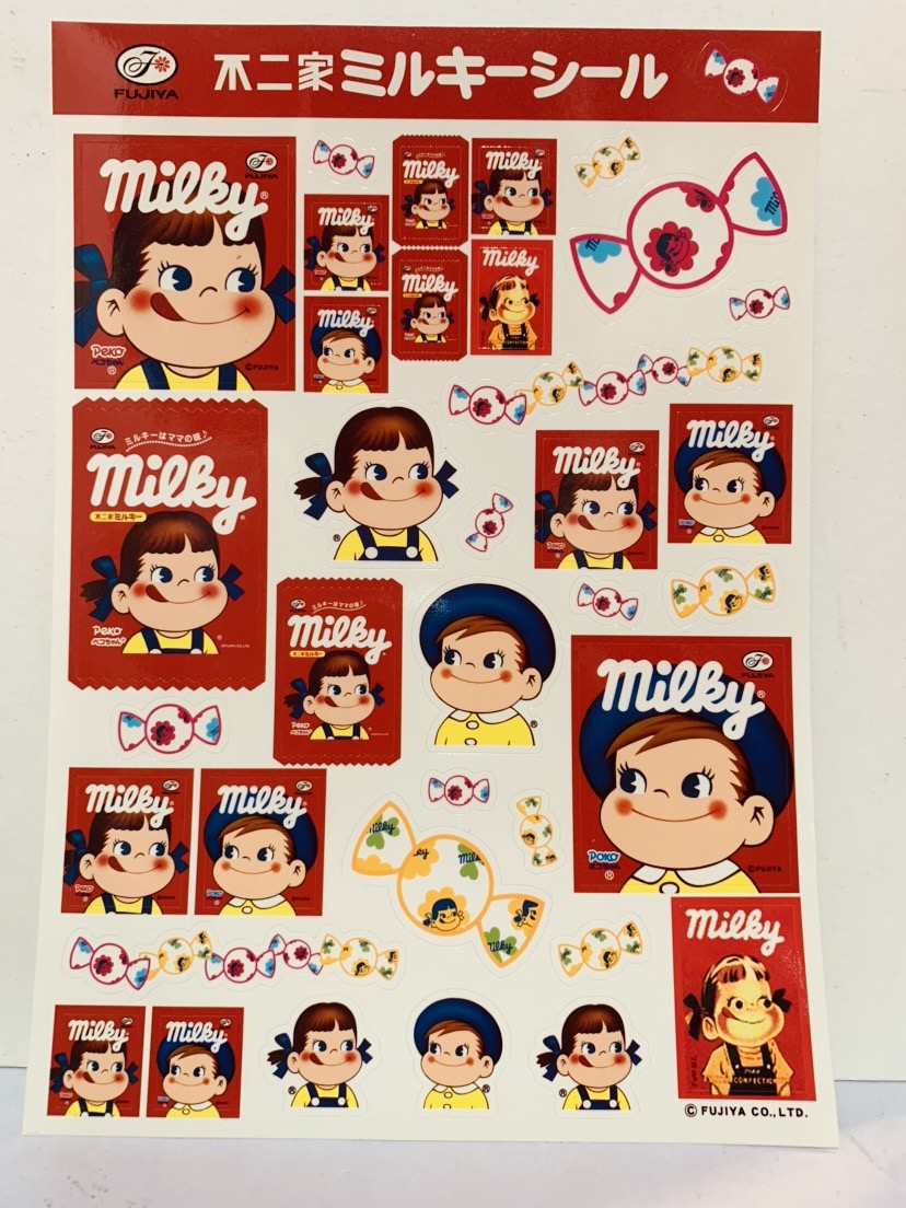 2011 Peko 大贴纸-Milky red