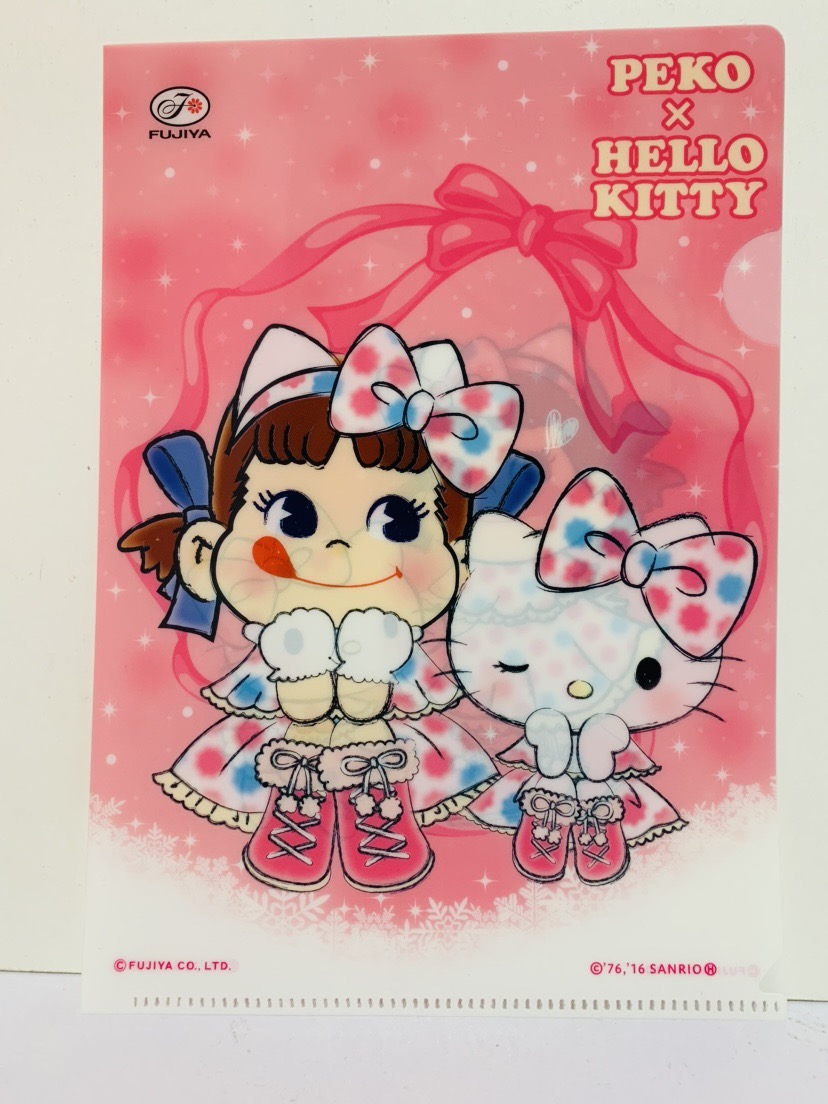 2016 Peko x Hello Kitty A5文件夾