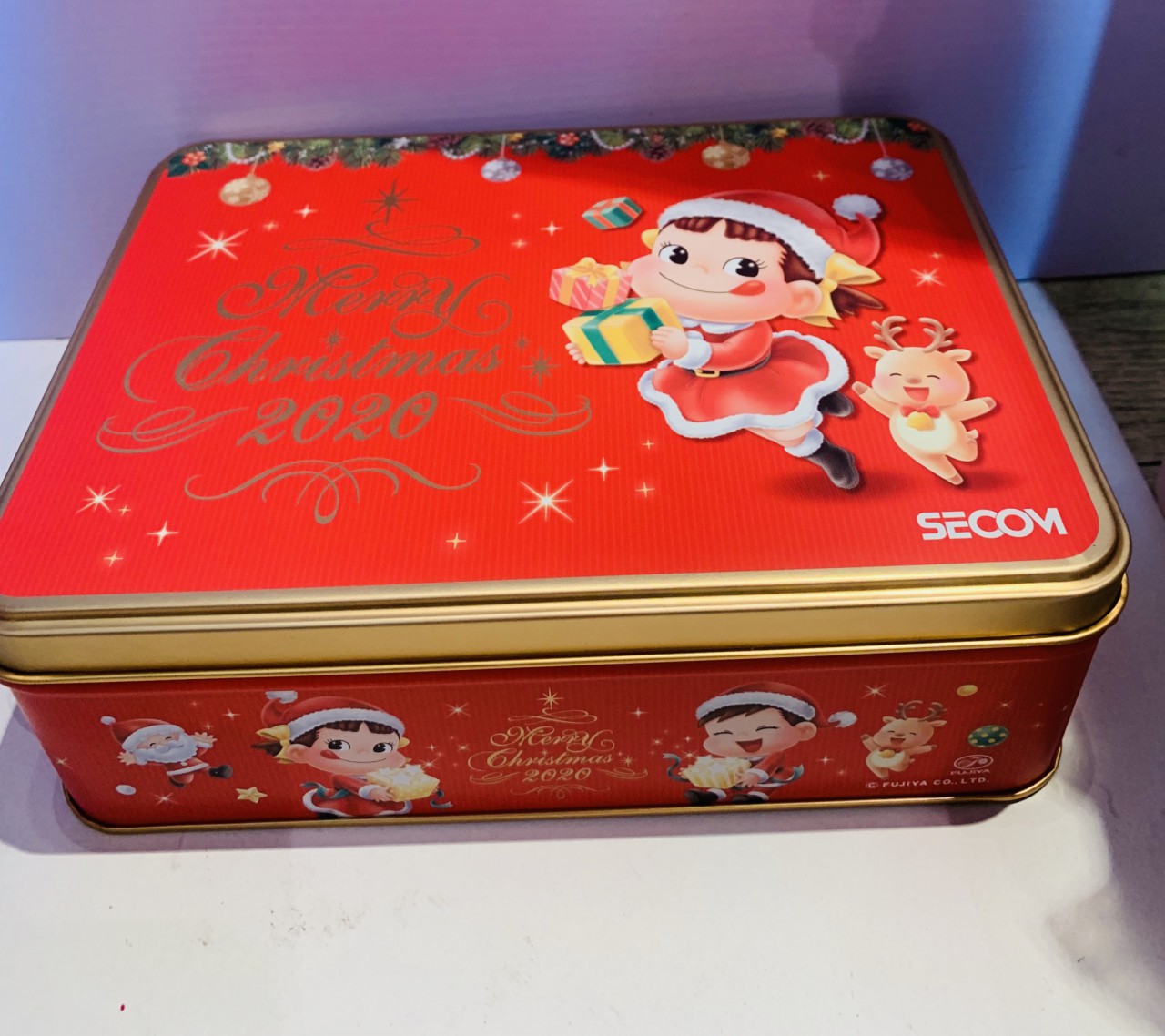 2020 Peko Secom Xmas 缶