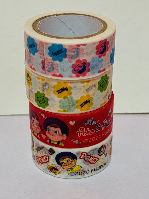 2020 Peko 和紙MT 1套4卷 (Masking Tape)