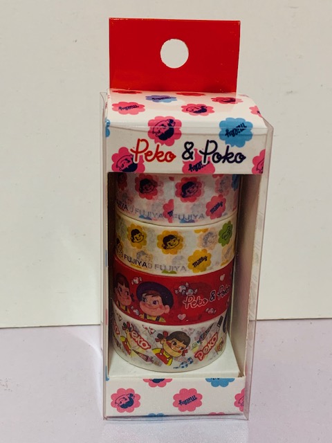 2020 Peko 和紙MT 1套4卷 (Masking Tape)