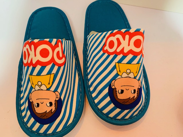 80's Peko Poko 室內拖鞋1套2對