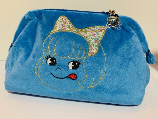 2018 Peko x Anna Sui 闊口小包-藍色