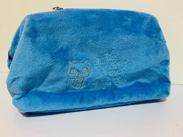 2018 Peko x Anna Sui 闊口小包-藍色