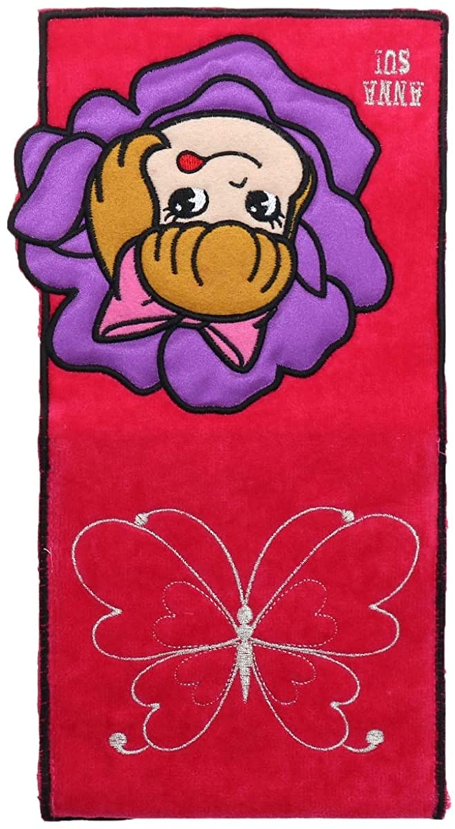 2018 Peko x Anna Sui  毛巾袋-紅