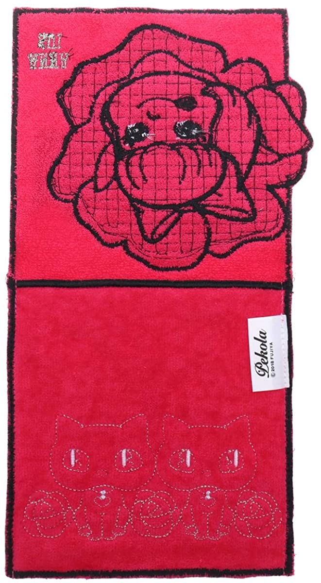 2018 Peko x Anna Sui  毛巾袋-紅