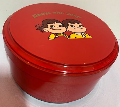 80's Peko Poko 菓子盒 (圓)