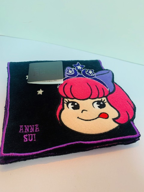 2016 Peko x Anna Sui  毛巾袋-黑