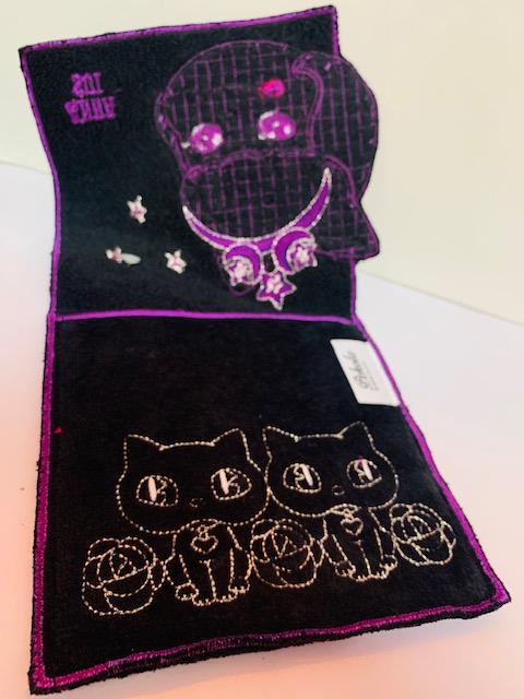 2016 Peko x Anna Sui  毛巾袋-黑