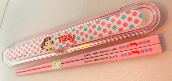 2012 Peko 筷子連外盒-milky