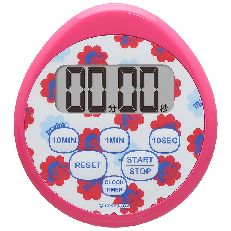2019 Peko 防水時計/計時器 Timer-粉紅