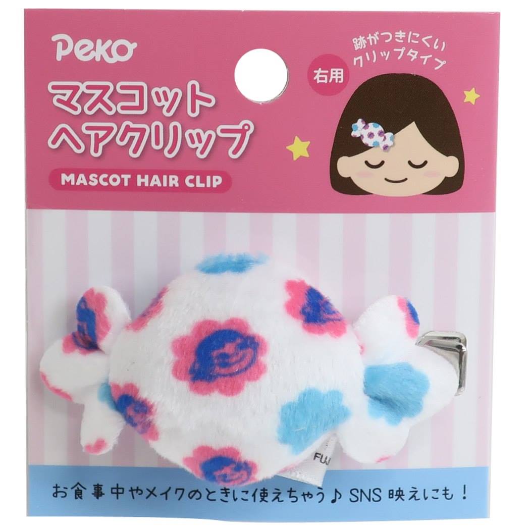 2021 Peko 髮夾-milky白