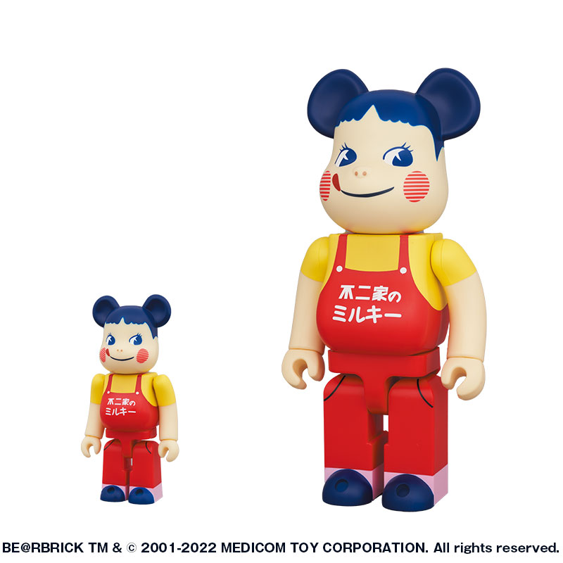2022 Peko Bearbrick Medicomtoy  100% & 400%-看板