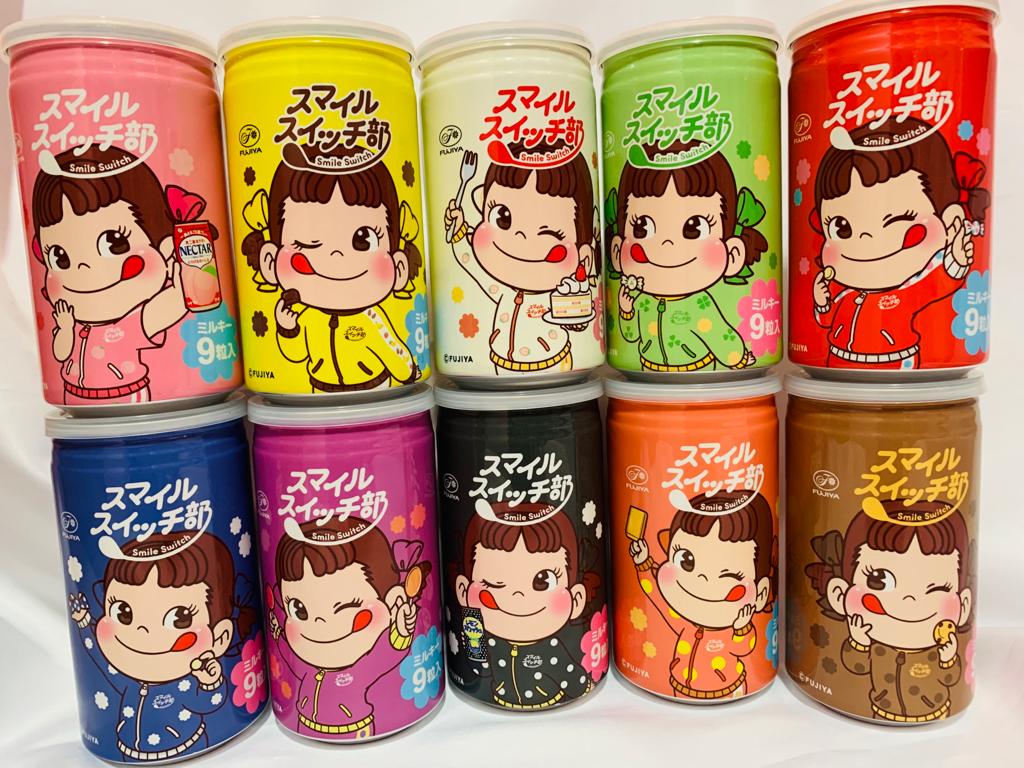 2023 Peko Milky Message 缶1套10個 (內附Milky糖)
