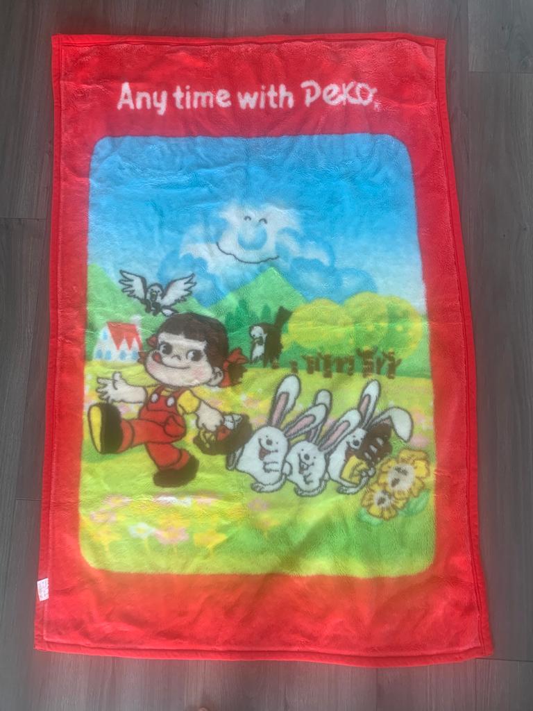 90's peko 大毛毯