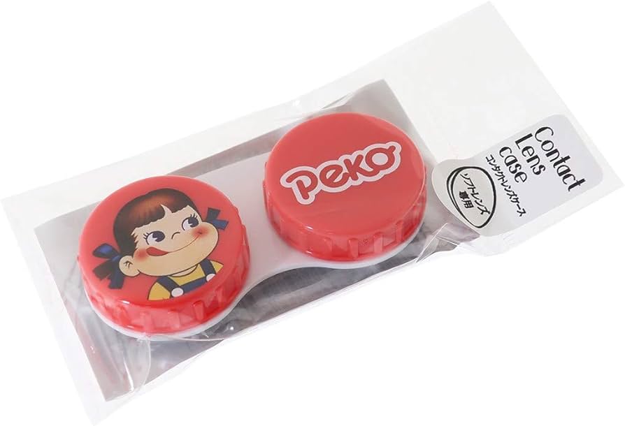 2019 Peko 隱形眼鏡盒-紅