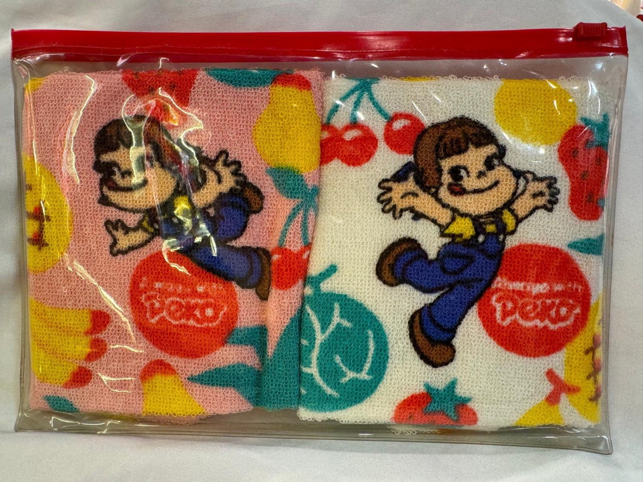 80's Peko 毛巾套裝-水果