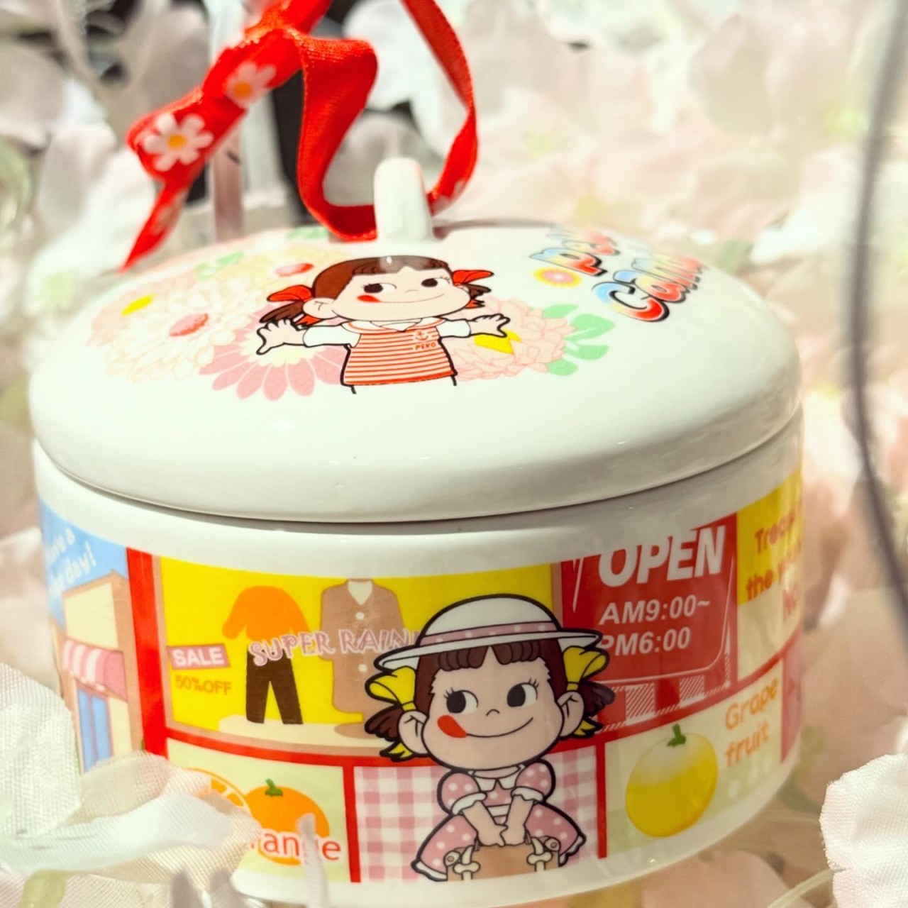 06 Peko 陶瓷小盒-紅
