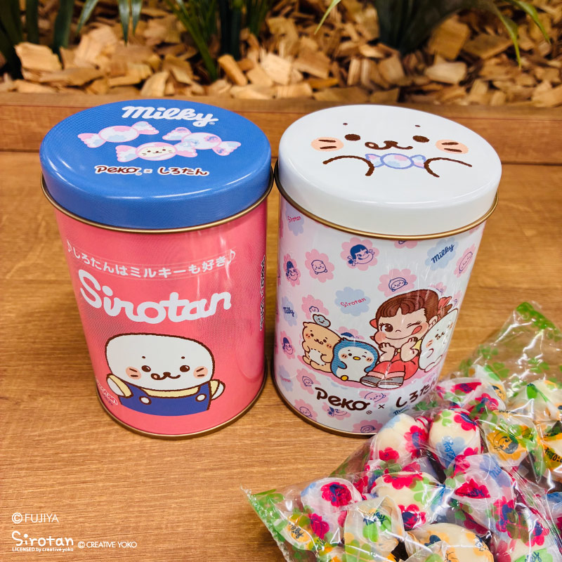 2025 Peko x  Sirotan 鐵缶1套2個