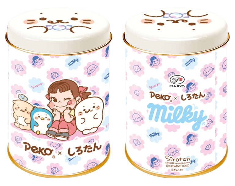 2025 Peko x  Sirotan 鐵缶1套2個