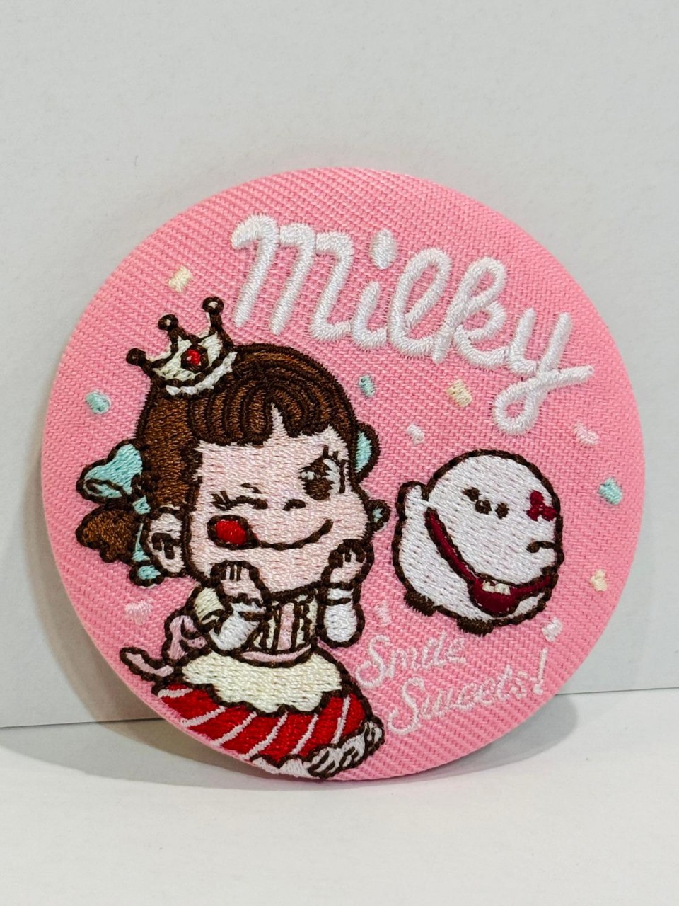 ...2025 Peko 刺繡扣章-粉紅