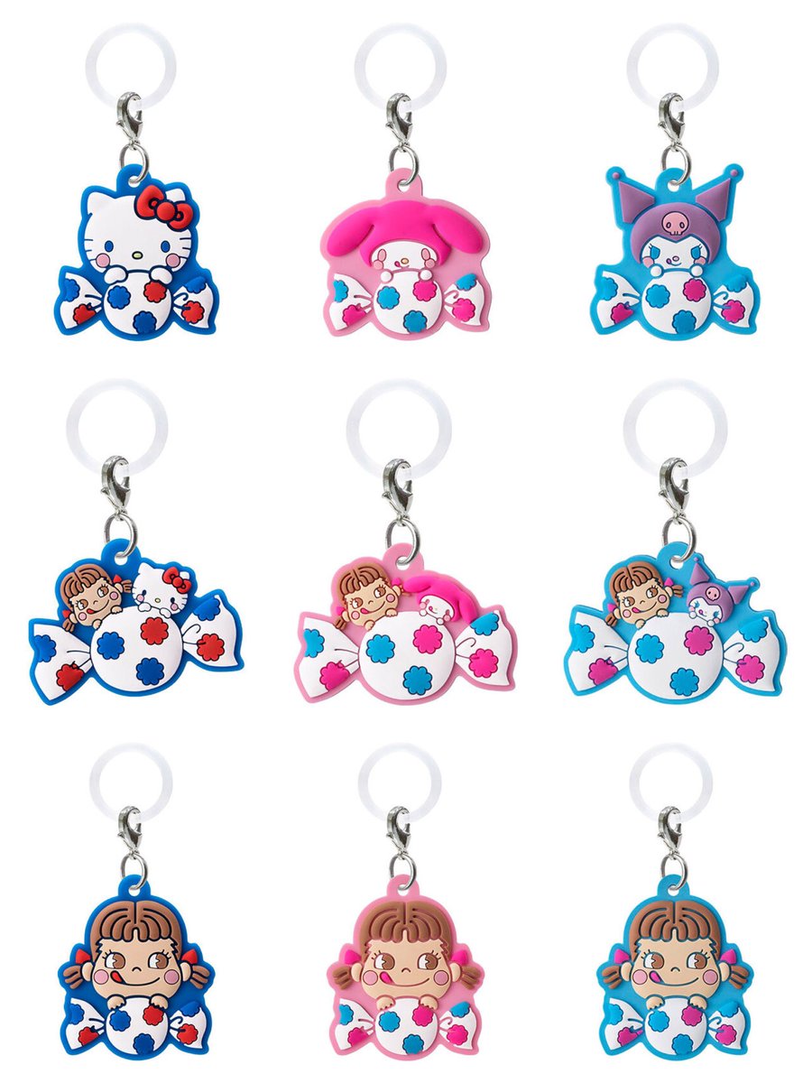 ...2025 Peko x Sanrio 掛飾 Set 1套9個