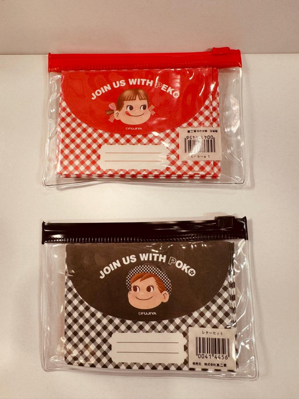 90s Peko + Poko Mini 信封信紙貼紙 Set x2