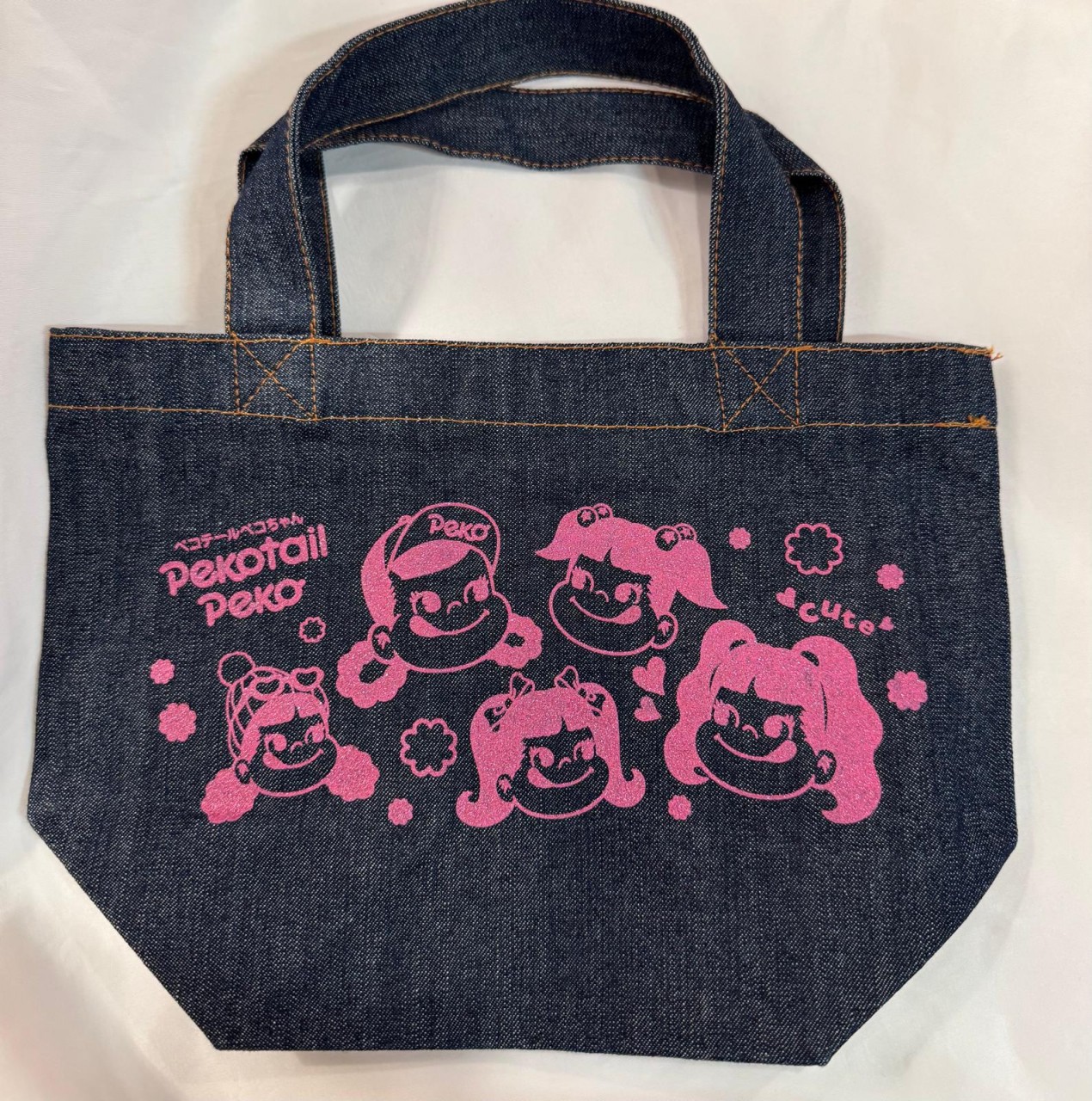 2018 Peko 牛仔布手提袋-Peko Tail (B)