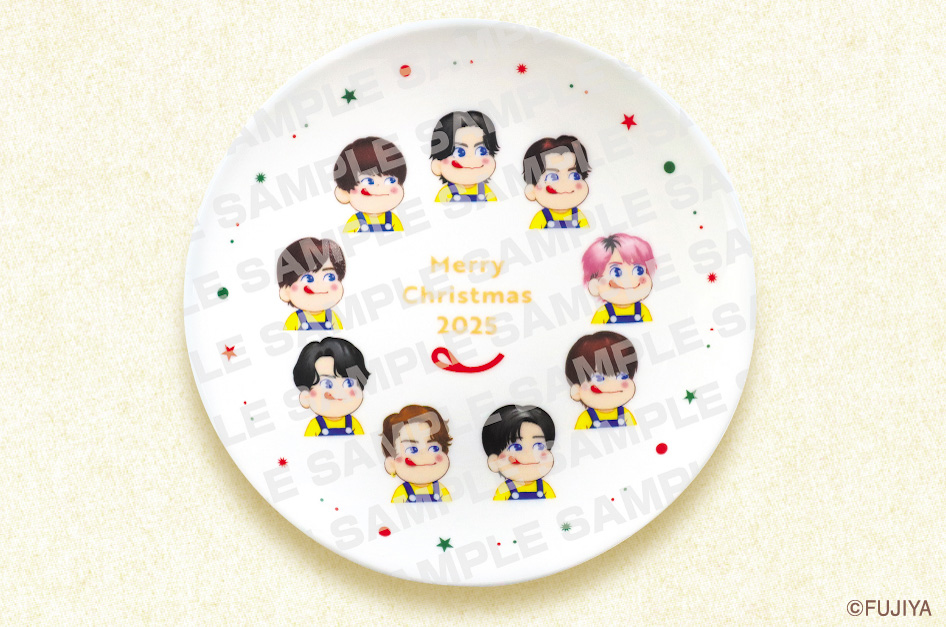 2025 Peko x SnowMan 碟 (Xmas)