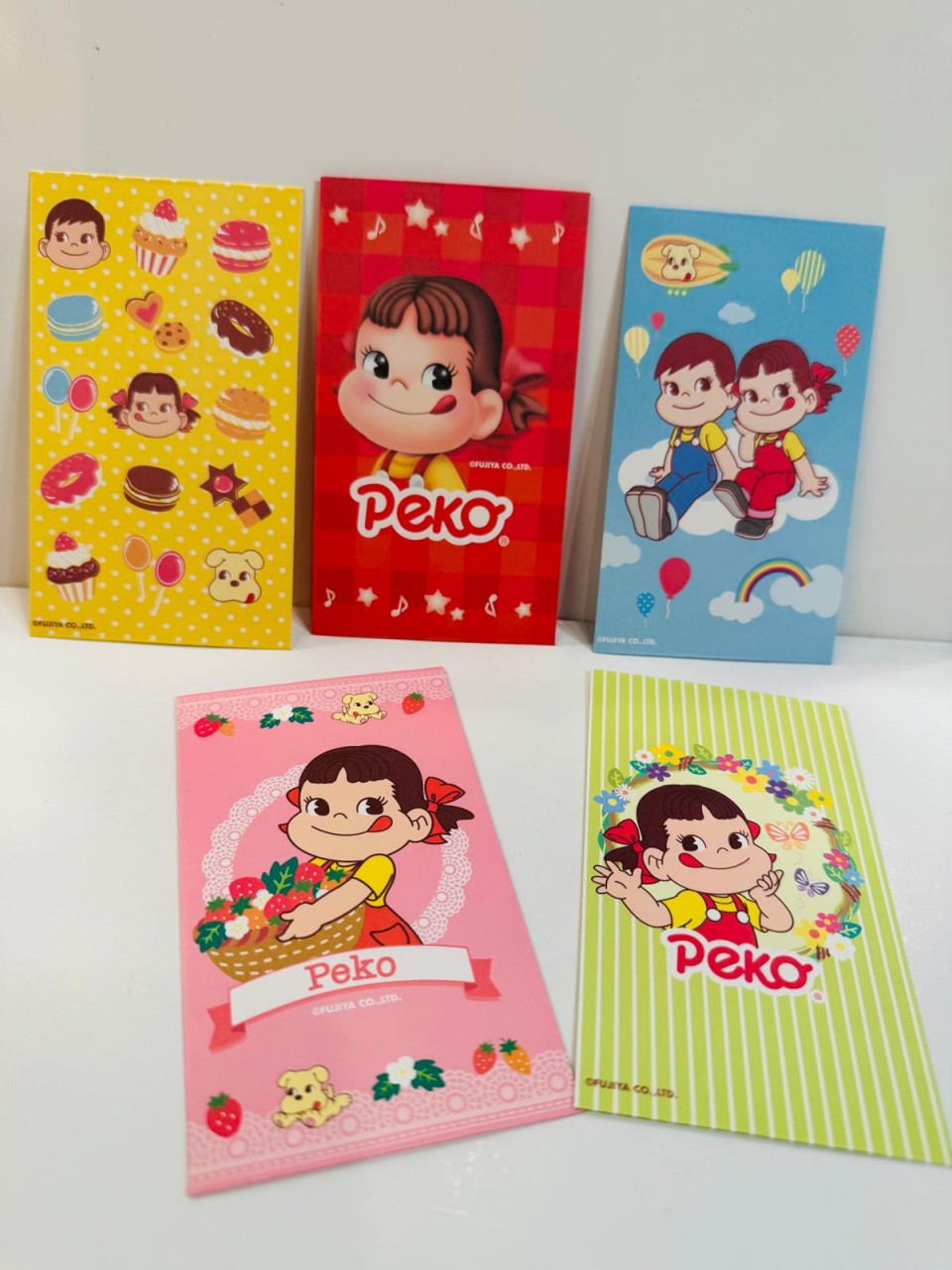 00 Peko 迷你信封1套5個