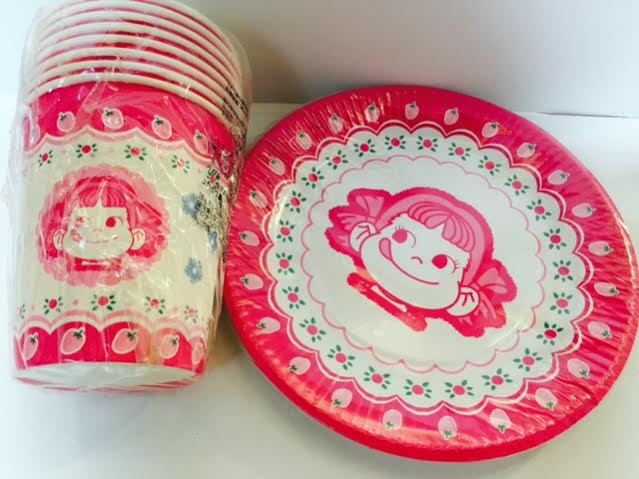 02 Peko 紙杯紙碟Set(各8pcs)