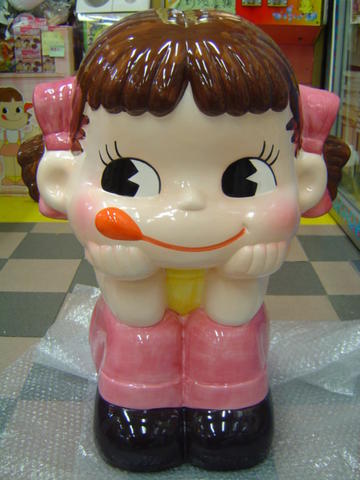 03 陶器巨型Peko人形 60cm (已售 請預訂)