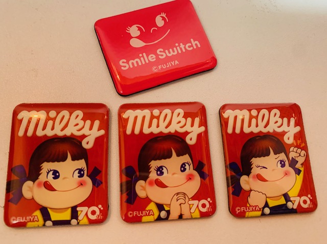2021 Peko 磁石貼1套4款-smile switch