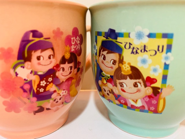 05 Peko Poko 女兒節布丁杯1對