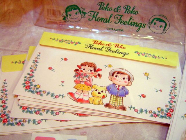 01 Peko Poko Flora Feeling 信紙Set