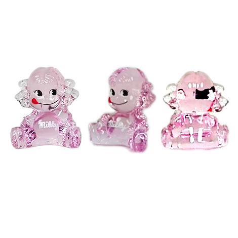2017 Peko Milky 玻璃人形