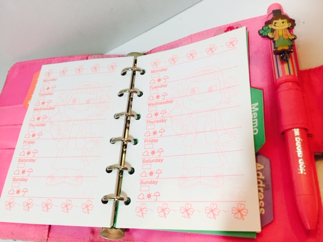 Peko 手帳連peko兩用筆