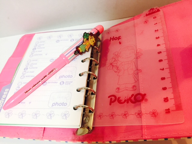 Peko 手帳連peko兩用筆