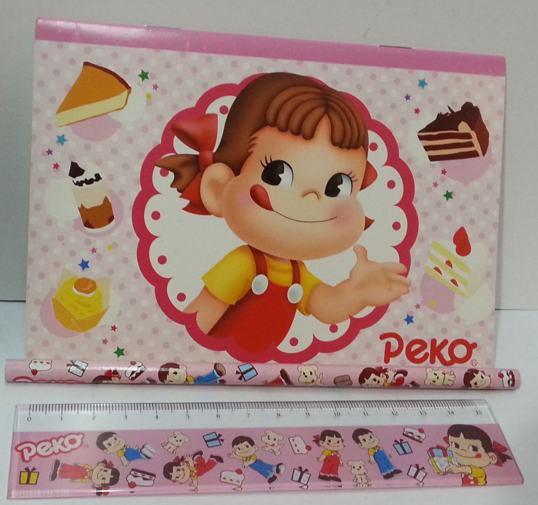 Peko 畫簿文具Set1