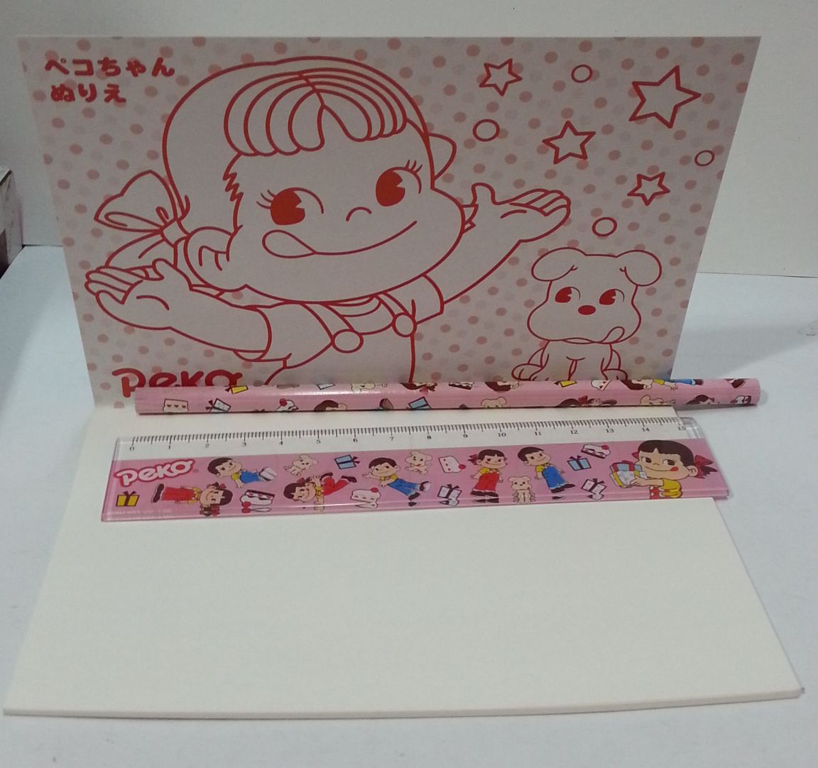 Peko 畫簿文具Set1