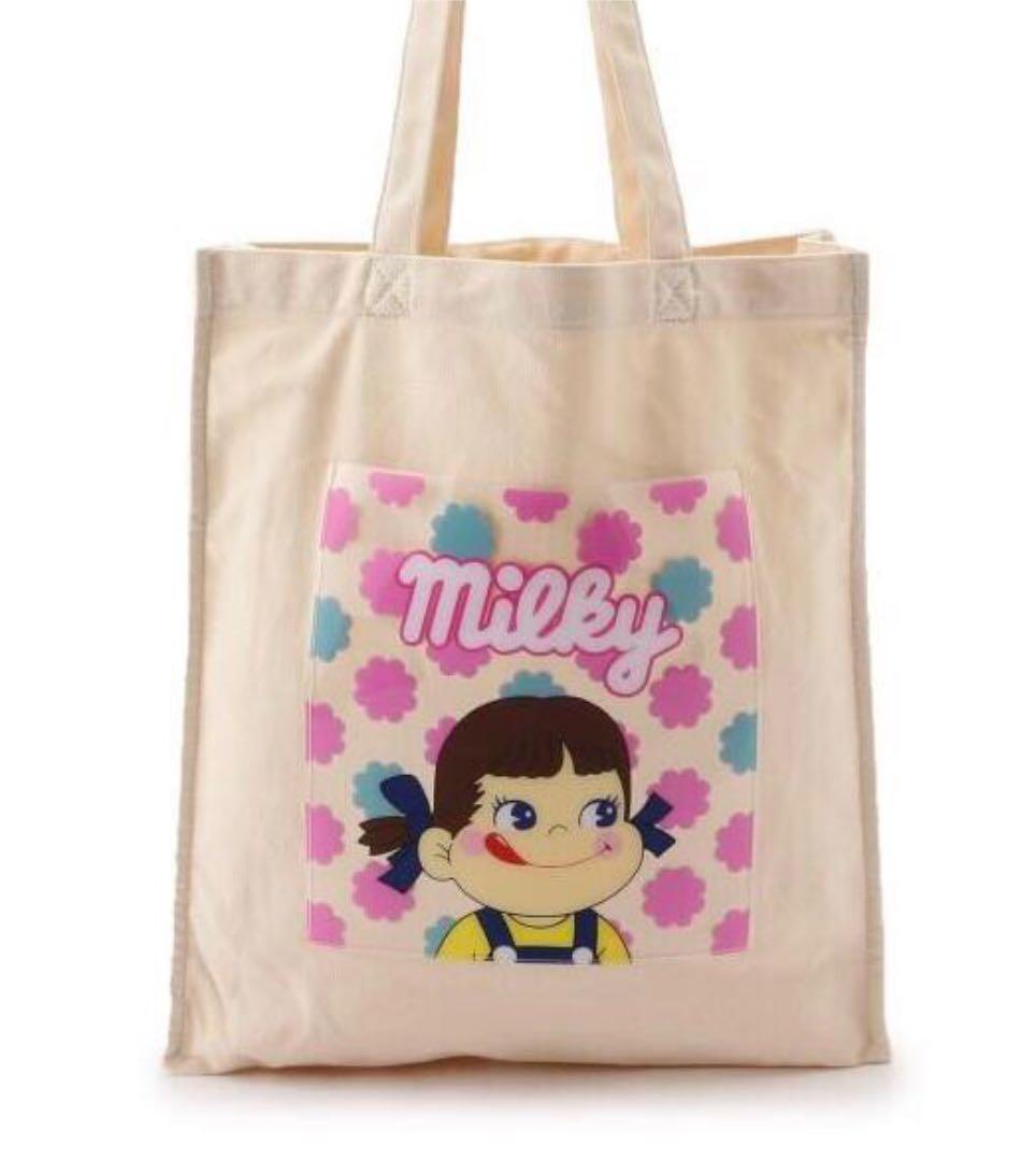 2021 Peko Tote Bag-milky