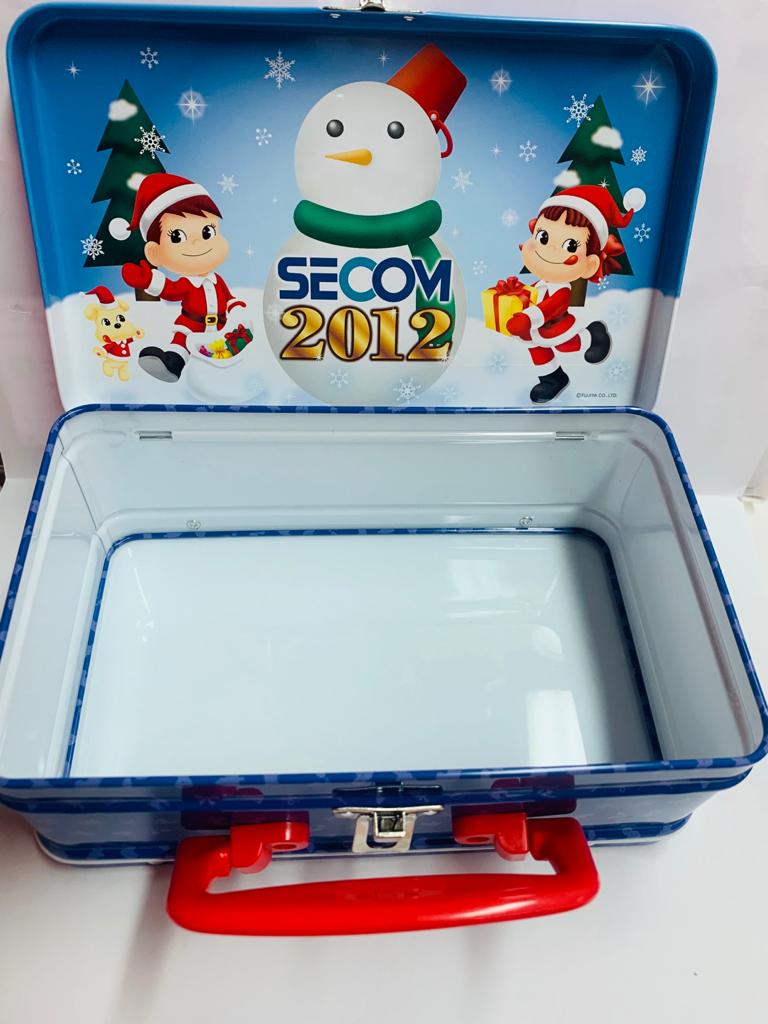 2012 Peko Secom Xmas 手提鐵盒