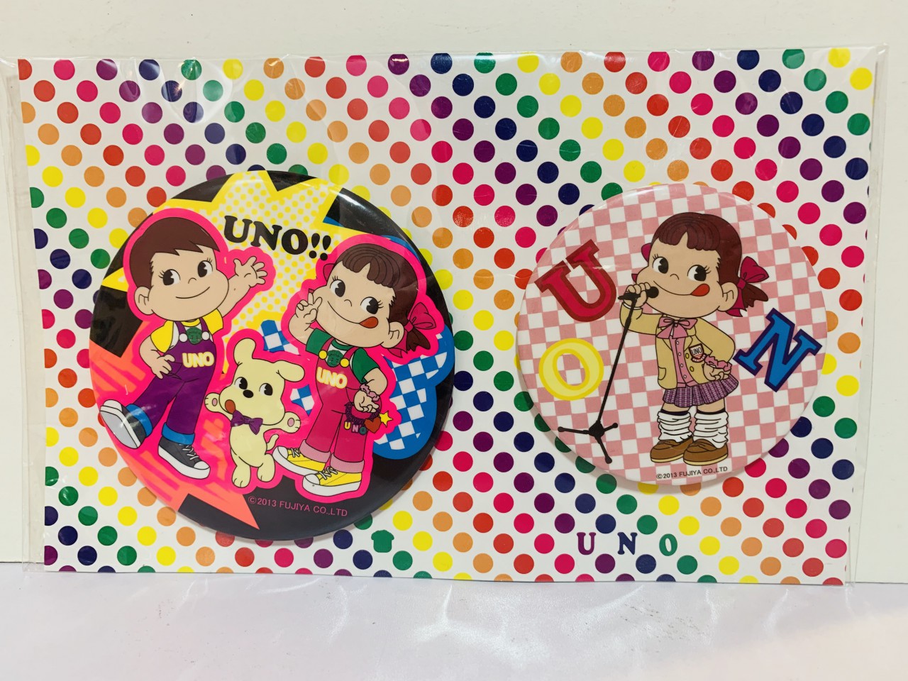 2013 Peko x Uno 特大扣章set