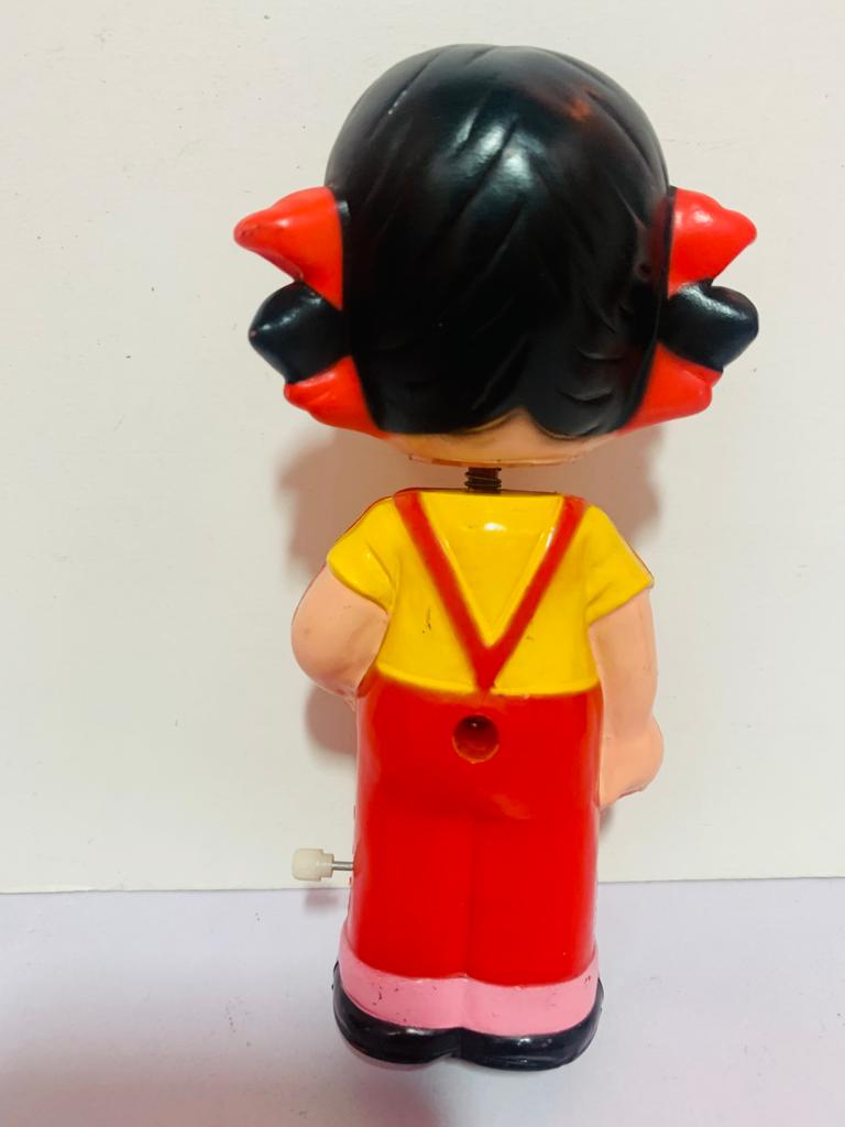 80's 上鏈 Peko人形.